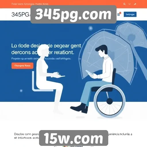 Acessibilidade e usabilidade no 345pg.com